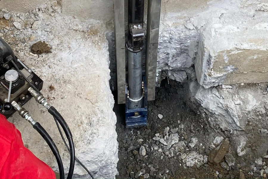 How Injection Pier Installation Works
